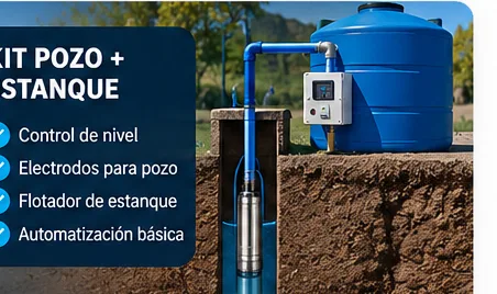 Kit Pozo + Estanque