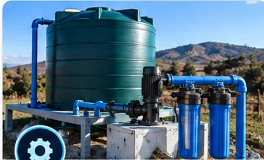 Sistema de agua rural
