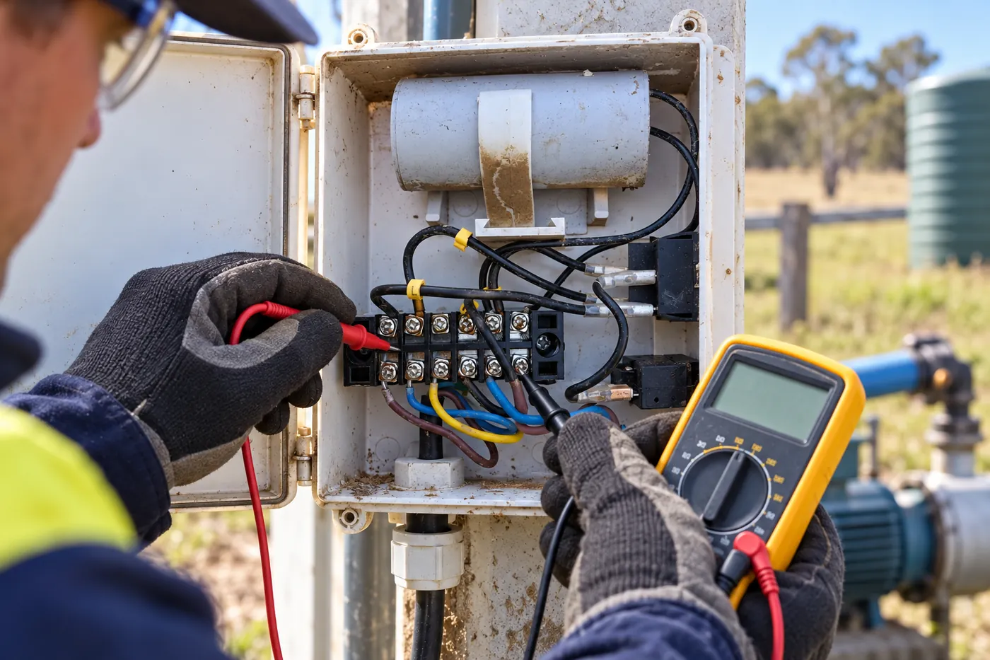Diagnóstico eléctrico de tablero de control